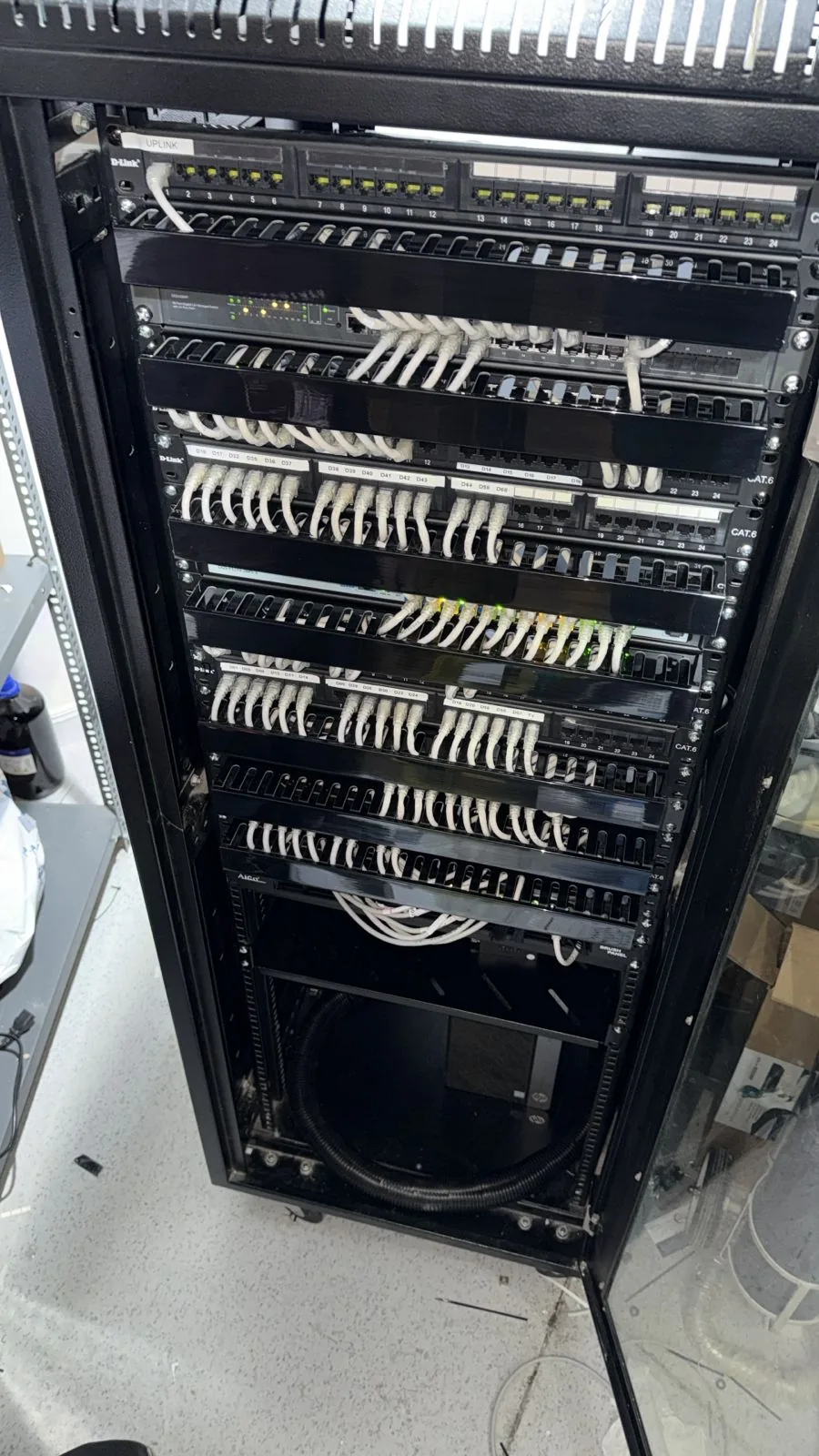 Network infrastructure project photo 2
